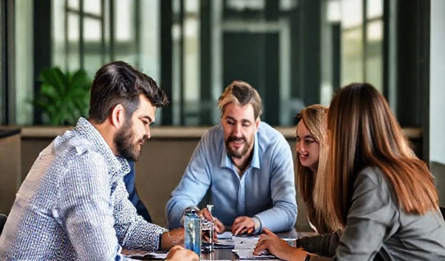 Distributed team building consultation