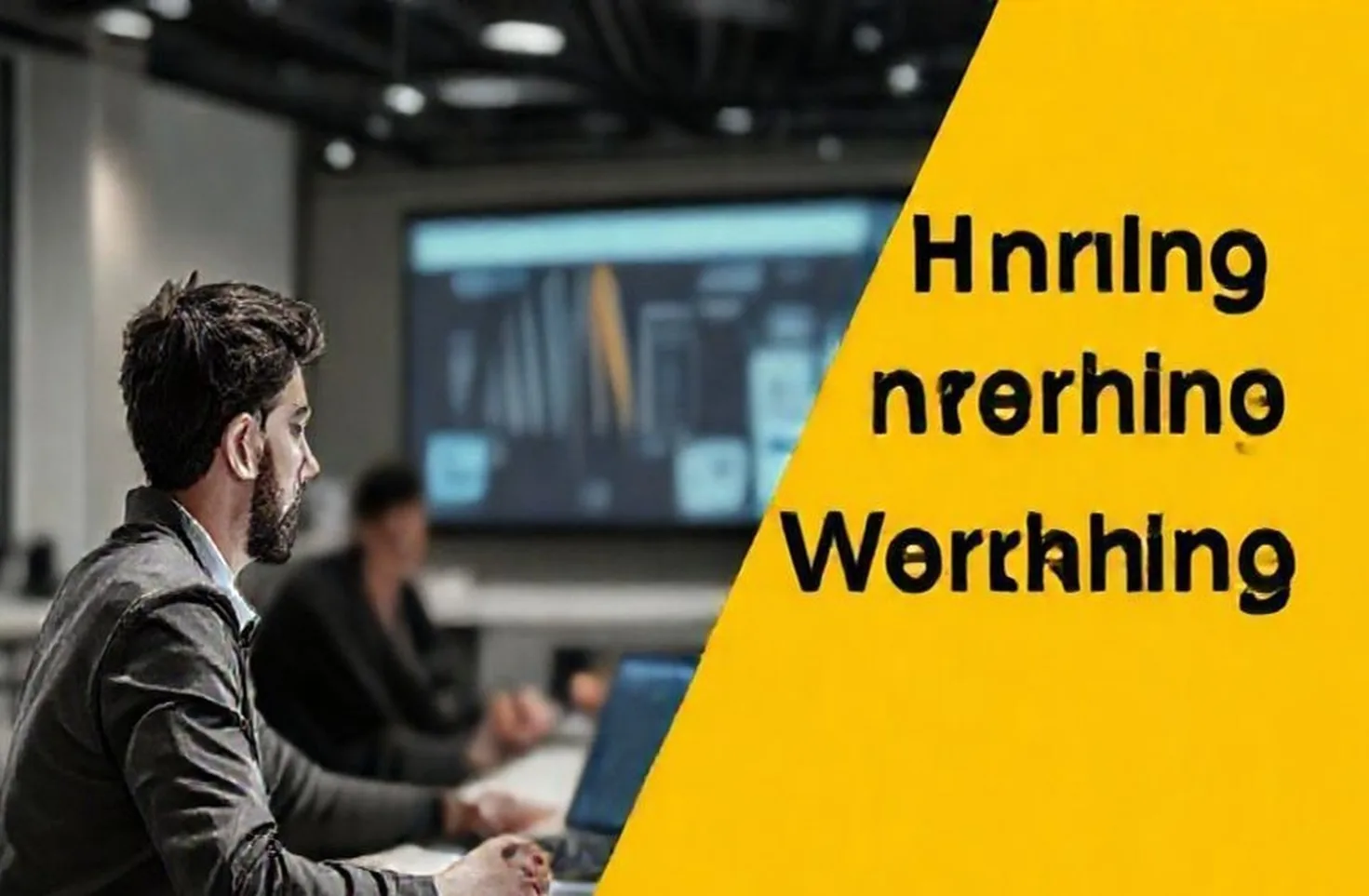 Virtual hiring workshop session